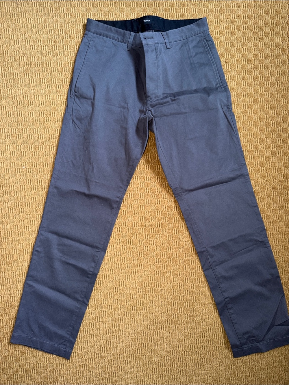 Theory Men's Grey Chinos